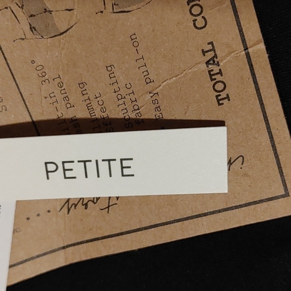 🌻NEW Women's Straight Leg Sculpting Black Plus Size Petite Length Pants - Picture 8 of 11